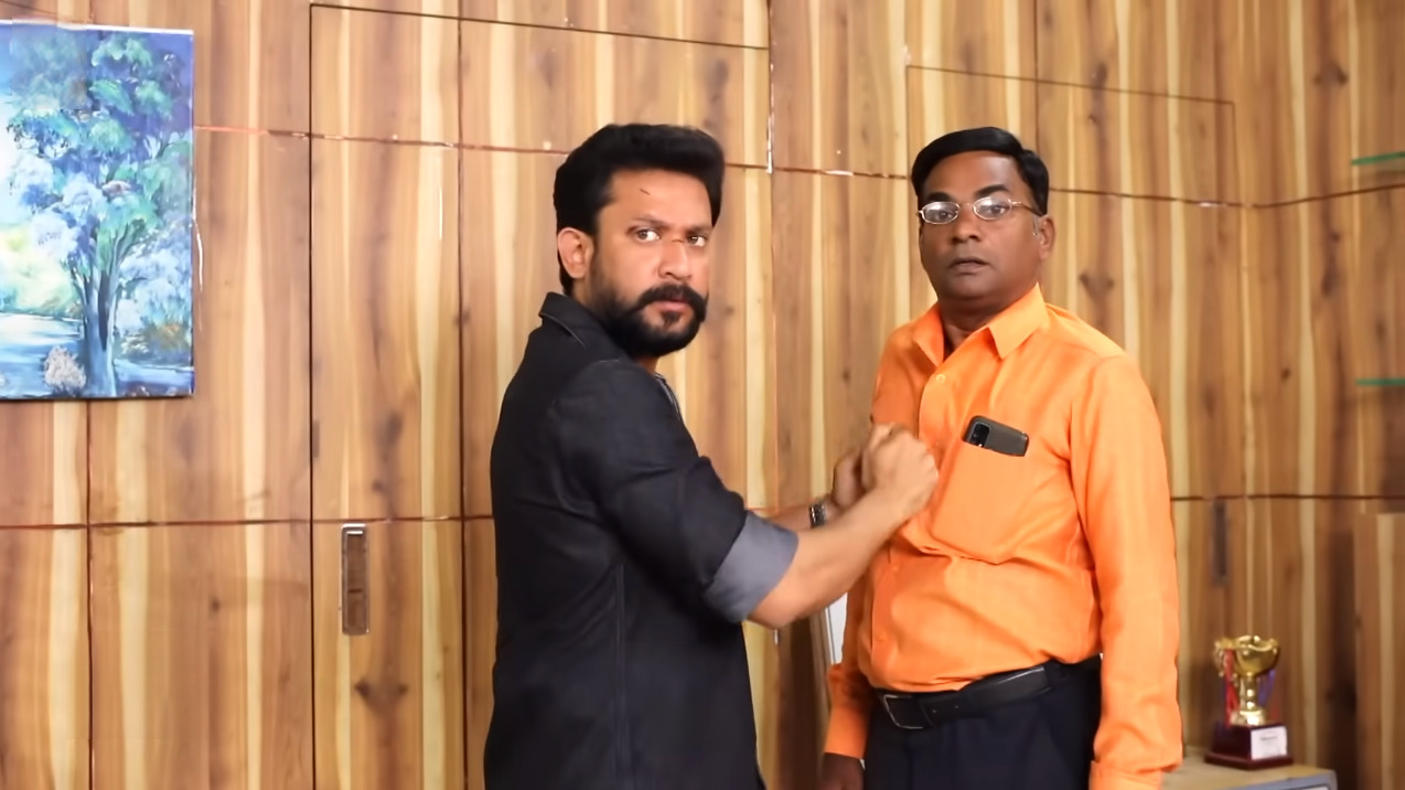 இவன் ஒரு ரவுடி சார்.! கான்ட்ராக் எடுக்க வந்த இடத்தில் அர்ஜுன் செய்த மோசடி.! அடி மேல் அடி வாங்கும் தமிழ்.! 3