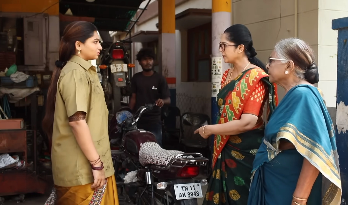 உன் லட்சியத்துக்காக என் புள்ளைய வேலைக்கு அனுப்பி சம்பாதிப்பீங்களா? தமிழை வெளுத்து வாங்கிய சரஸ்வதி அம்மா 3