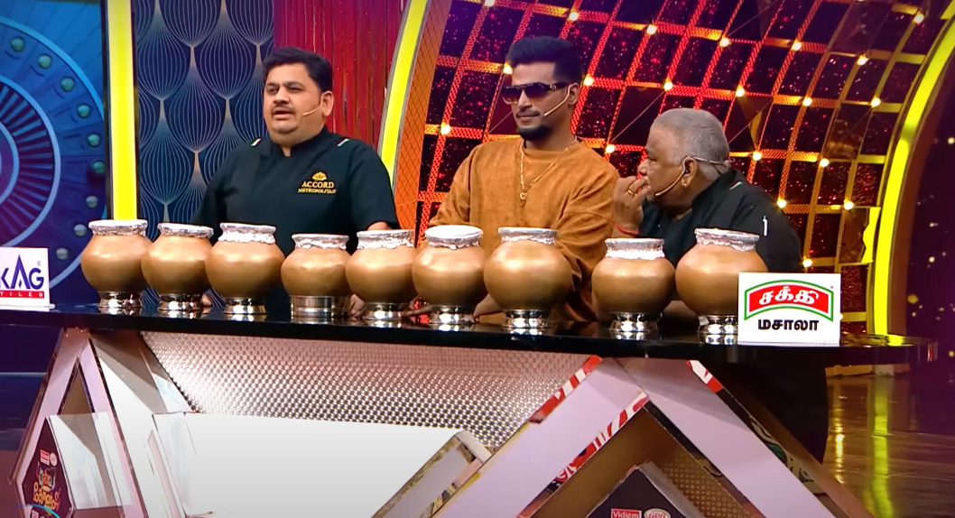 இந்த வாரம் Tri கலர் challenge கொடுத்த நடுவர்கள்.! புகழை அடித்து துவைத்த ஸ்ருஷ்டி.! செம்ம அலப்பறை.! 3
