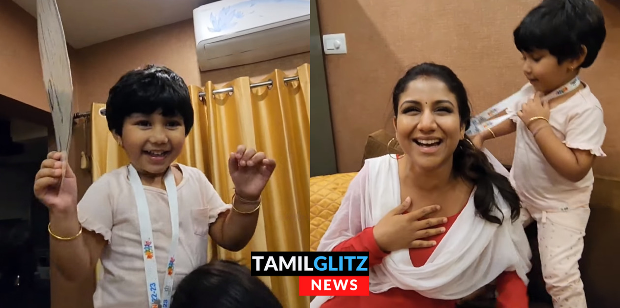 பள்ளி விளையாட்டு போட்டியில் முதல் பரிசை தட்டி தூக்கிய ஆலியா மகள் ஐலா குட்டி.! 33