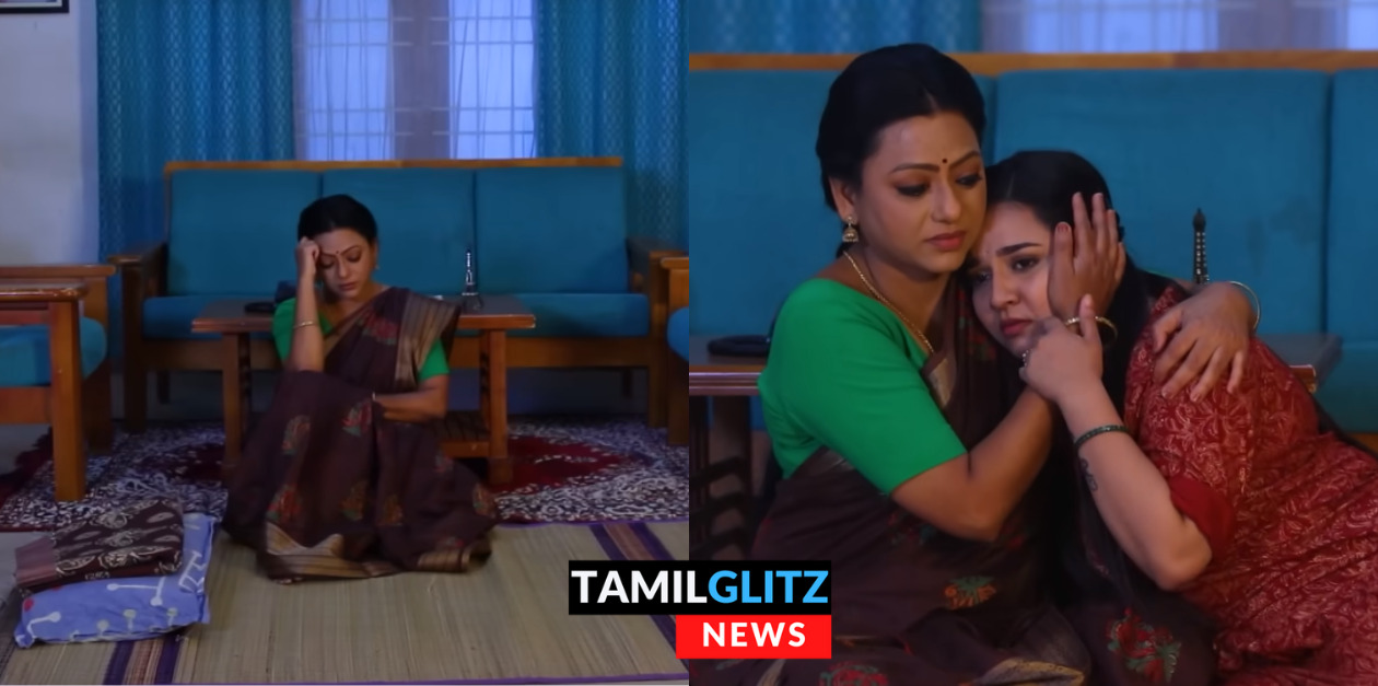 தூங்க தனியாக அறை இல்லாமல் கஷ்டப்படும் பாக்யா.! பாவம் உக்காந்துட்டே தூங்குறாங்களே 43