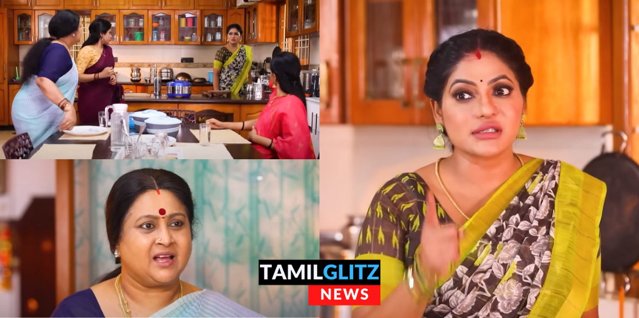 ஜெனி மீது பாத்திரங்களை தூக்கி வீசி அராஜகம் செய்த ராதிகா.! கிழித்து தொங்கவிட்ட ஈஸ்வரி.! 45