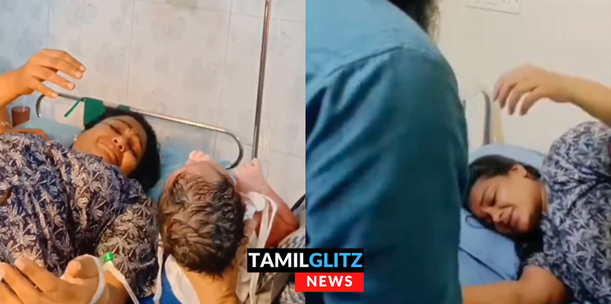 பிரசவ வலியால் துடித்த செம்பருத்தி சீரியல் நடிகை.! தாயாக மாறிய கணவர்.! இதோ வீடியோ.! 73