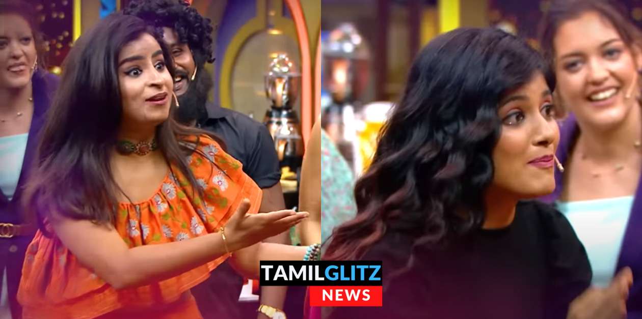 சிவாங்கி கெட்டப்பில் வந்து அப்படியே பேசி காட்டிய மோனிஷா.! அதிர்ந்து போன சிவாங்கி.! 55