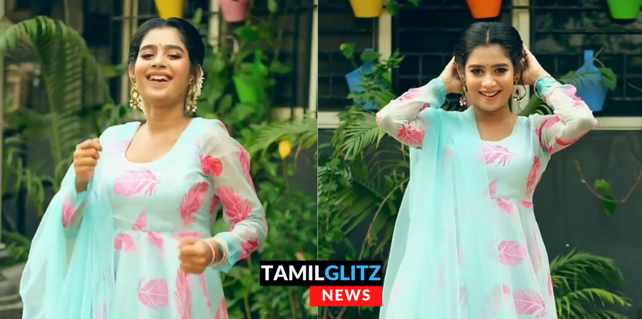 கியூட்டான ஸ்மைல போட்டு சாச்சிட்டாளே.! குத்து பாடலுக்கு செம்ம Cute ஆக ஆடிய ஜனனி..! 43