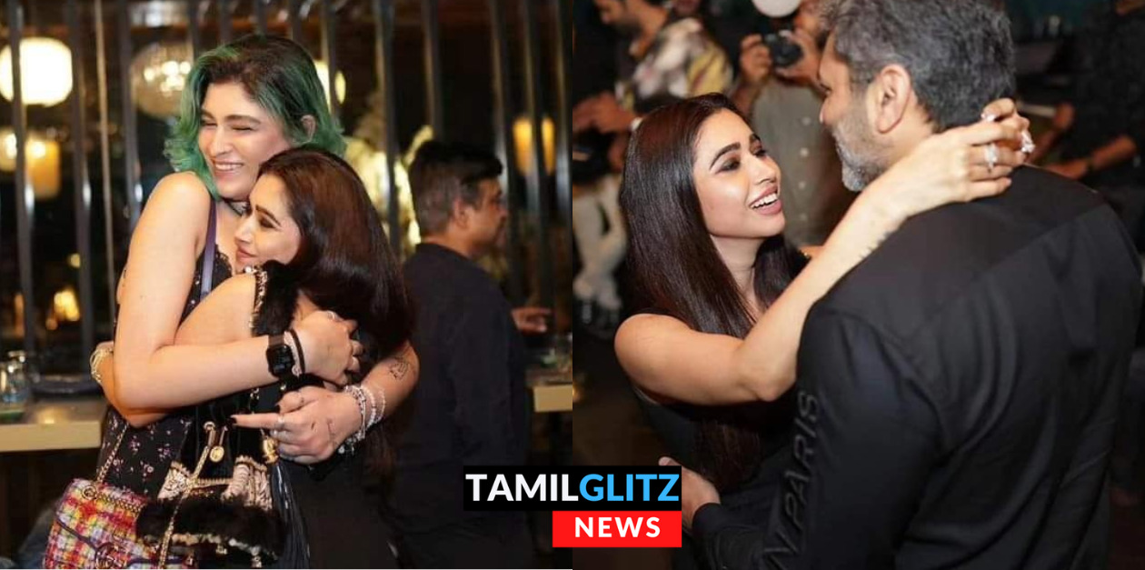 ஜெயம் ரவி மனைவியின் பிறந்தநாள் பார்ட்டி.! கருப்பு நிற உடையில் வந்த குஷ்பூ மகள்கள்.! 37