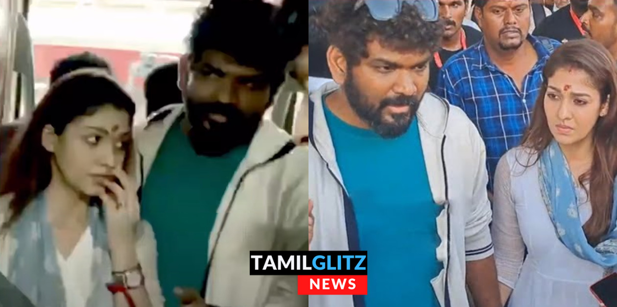 போட்டோ எடுத்தீங்கனா போனை ஒடைச்சிடுவேன்..! பயங்கர டென்ஷனாகி கத்திய நயன்தாரா..! 111