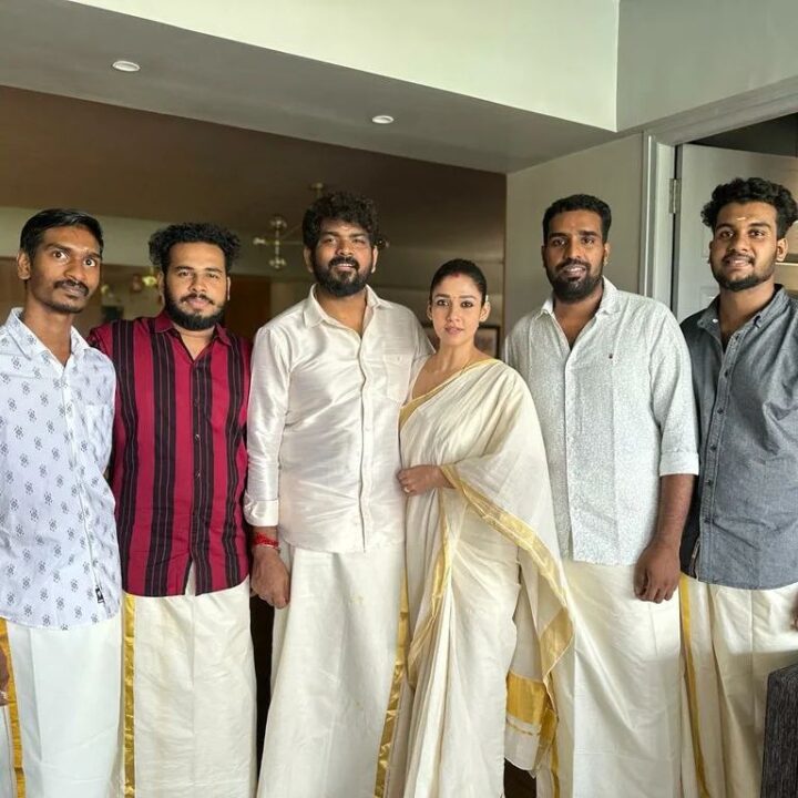 நண்பர்களுடன் சித்திரை விஷுவை கொண்டாடிய நயன்தாரா விக்னேஷ் சிவன் தம்பதிகள்.! போட்டோஸ் இதோ. ! 5
