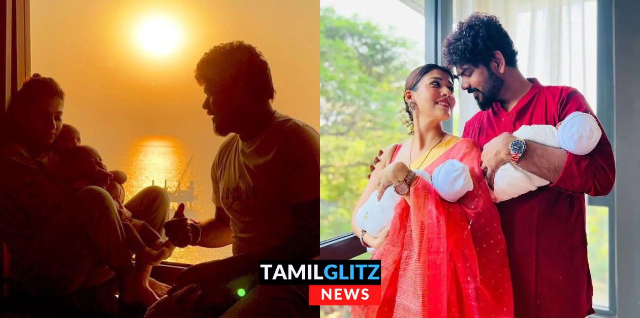 தனது இரட்டை குழந்தைகளுக்கு அழகான பெயர் வைத்துள்ள நயன்தாரா.! அழகிய புகைப்படங்களை பகிர்ந்து அறிவிப்பு.! 99