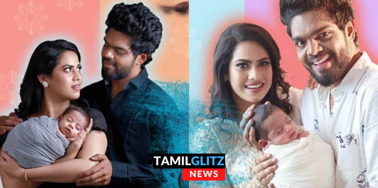 பெயர் சூட்டு விழா நடத்தி மகனுக்கு அழகு தமிழில் பெயர் வைத்த பாண்டவர் இல்லம் அனு.! 49