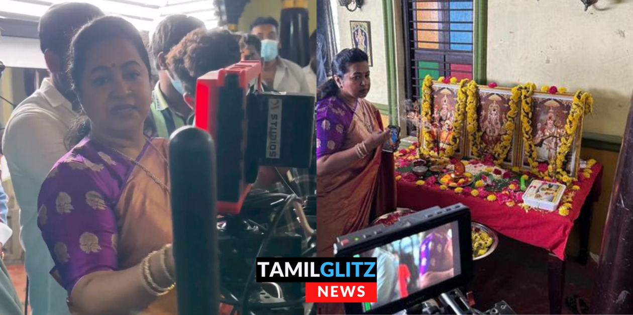 விஜய் டிவியில் ராதிகாவின் புது சீரியல்..! பூஜையுடன் தொடங்கிய ஷூட்டிங்.! இதோ வீடியோ..! 13