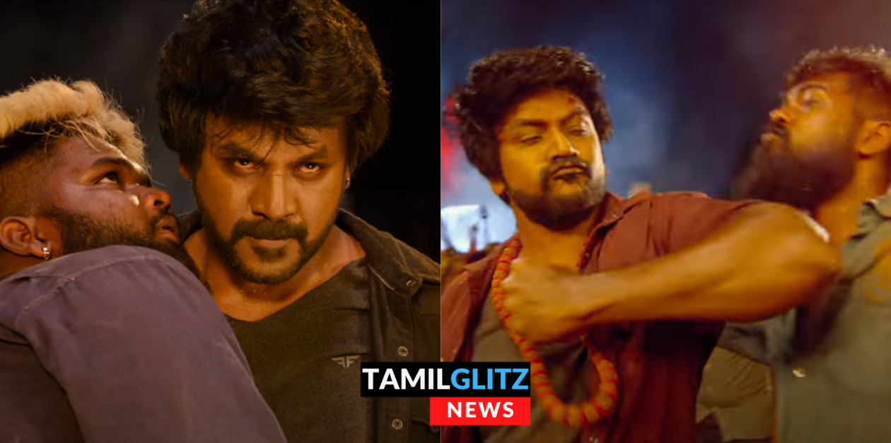 பேய் படங்களை கைவிட்டு ஆக்ஷனில் பட்டையை கிளப்பிய ராகவா லாரன்ஸ்.! ருத்ரன் படத்தின் ட்ரைலர் வெளியானது 117