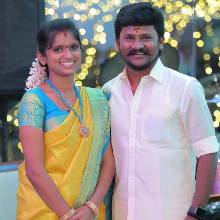 மைனரு வேட்டி கட்டி பாடலுக்கு கணவருடன் சேர்ந்து கொண்டு செம்ம Cute ஆக ஆடிய ராஜலக்ஷ்மி.! 3