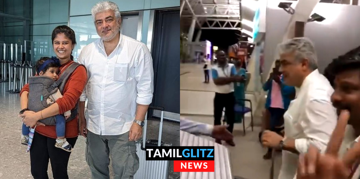 கைக் குழந்தையுடன் வந்த பெண்ணுக்கு சூட்கேஸ் எடுத்து கொடுத்து உதவிய தல அஜித்.! 27