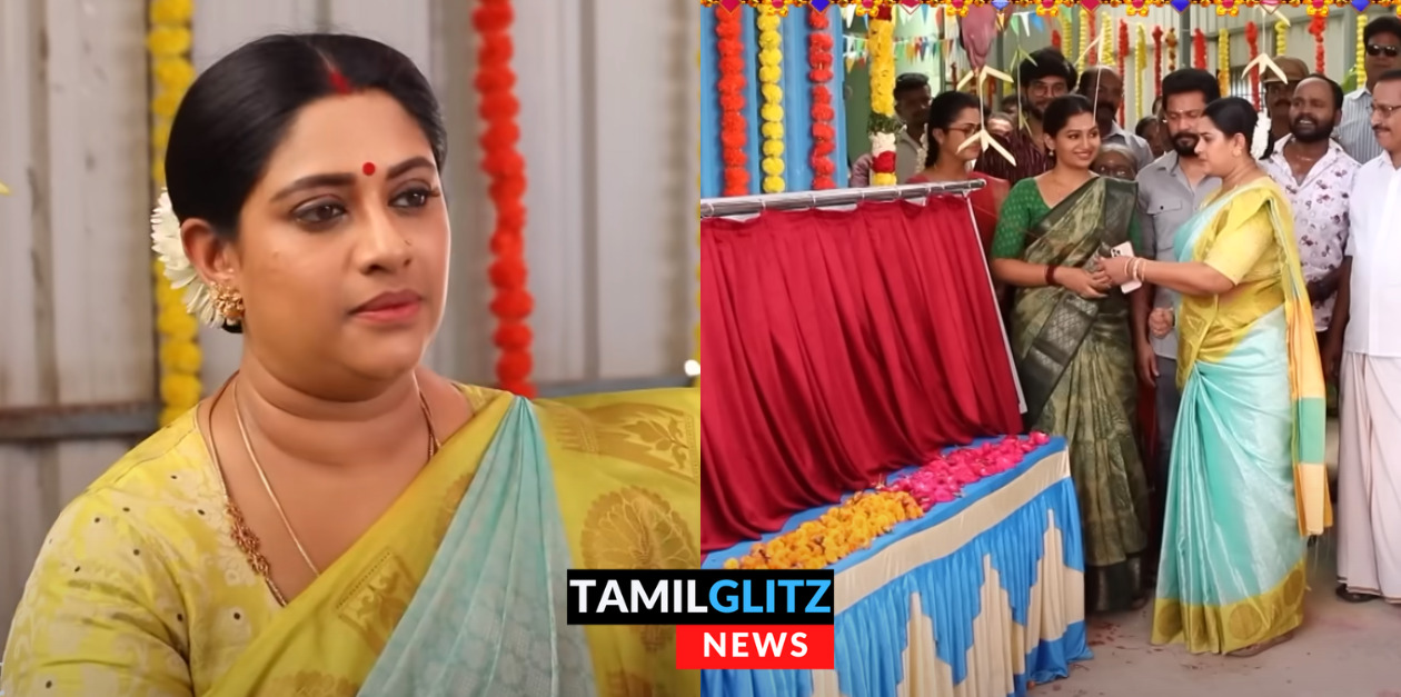 செம்ம கெத்தாக புது பேக்டரியை தொடங்கிய தமிழ்.! கோதையை ரிப்பன் வெட்ட வைத்து மாஸ் காட்டும் தமிழ்..! 105