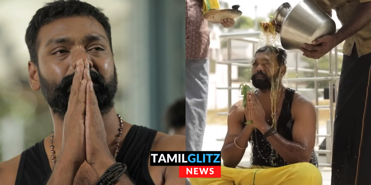 என்ன திருத்துன அந்த தெய்வம் நல்லா இருக்கனும்.! சுடருக்காக கோவிலில் நேர்த்திக்கடன் செய்யும் வெற்றி.! 111