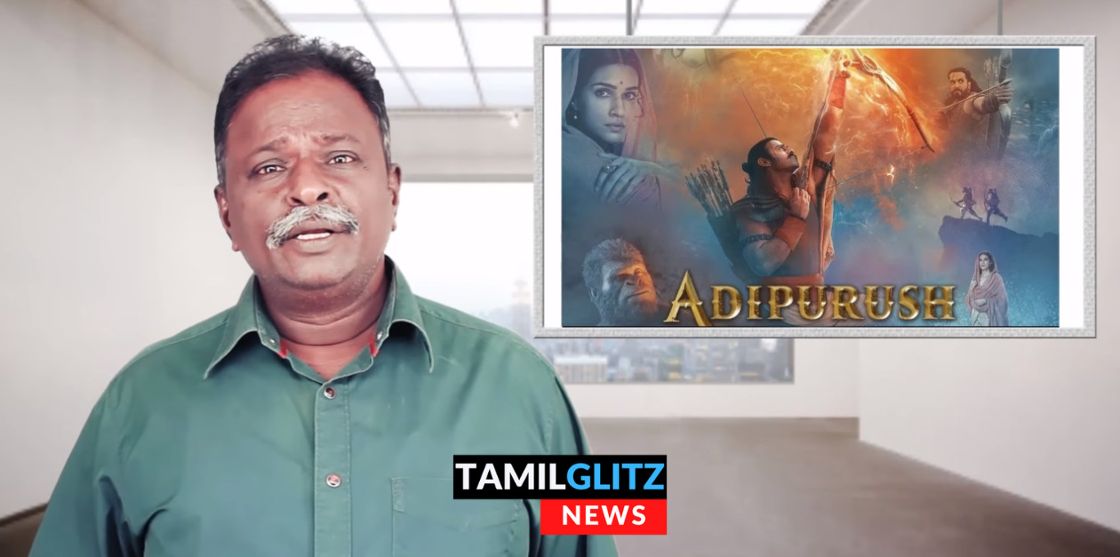ராவணன் மண்டை டபுள் டக்கர் பஸ் மாதிரி இருக்கு.! ஆதிபுருஷ் படத்தை பங்கம் செய்துவிட்ட ப்ளூ சட்டை மாறன்.! 143