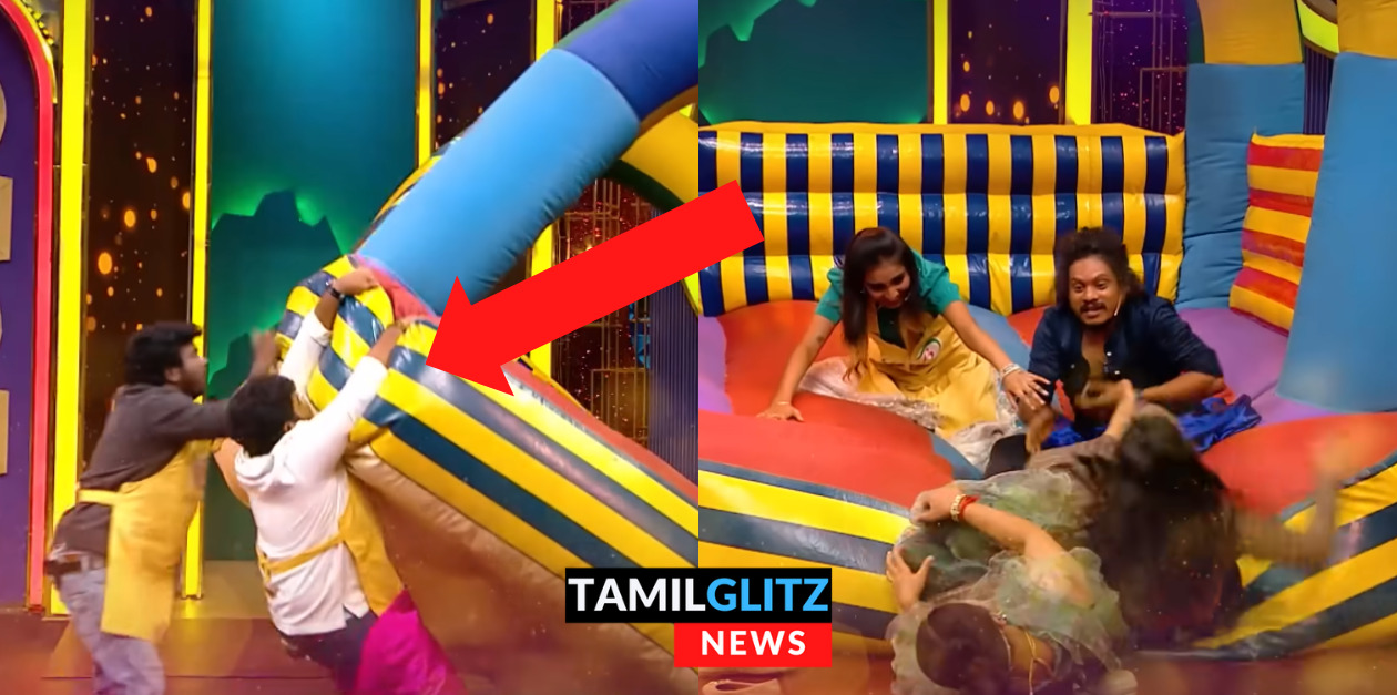 தலைகுப்புற விழுந்த பரத்..! தாறுமாறாக விழும் குக்குகள்.! இந்த வாரம் செம அலப்பறை இருக்கு.! 41