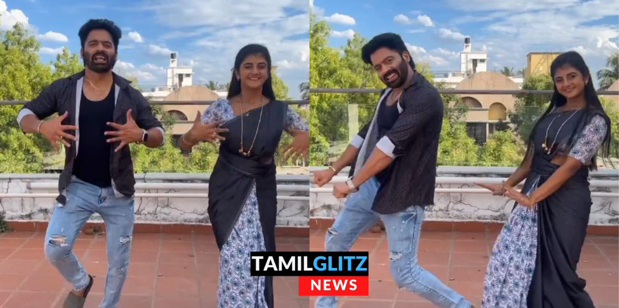 நா ரெடி தான் பாடலுக்கு பார்த்தியுடன் இணைந்து மரண குத்தாட்டம் போடும் ஈரமான ரோஜாவே கேபி.! 71