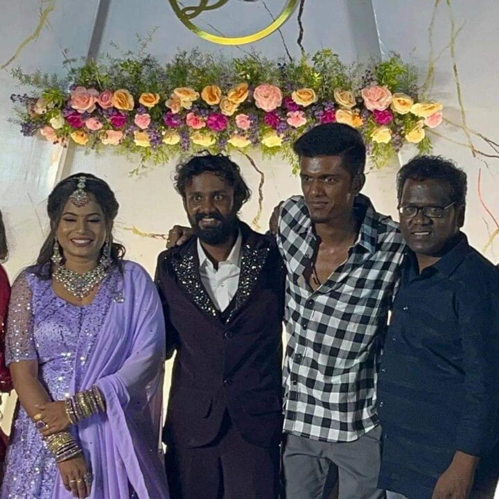 தீனா திருமண வரவேற்ப்பில் தங்க மோதிரம் பரிசு கொடுத்த KPY பாலா..! அவரே வெளியிட்ட வீடியோ.! 3