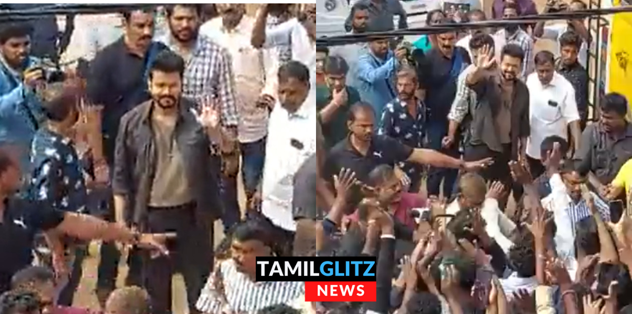 லியோ ஷூட்டிங் ஸ்பாட்டில் இருந்து கசிந்த வீடியோ.! தளபதி தரிசனம்.! 101