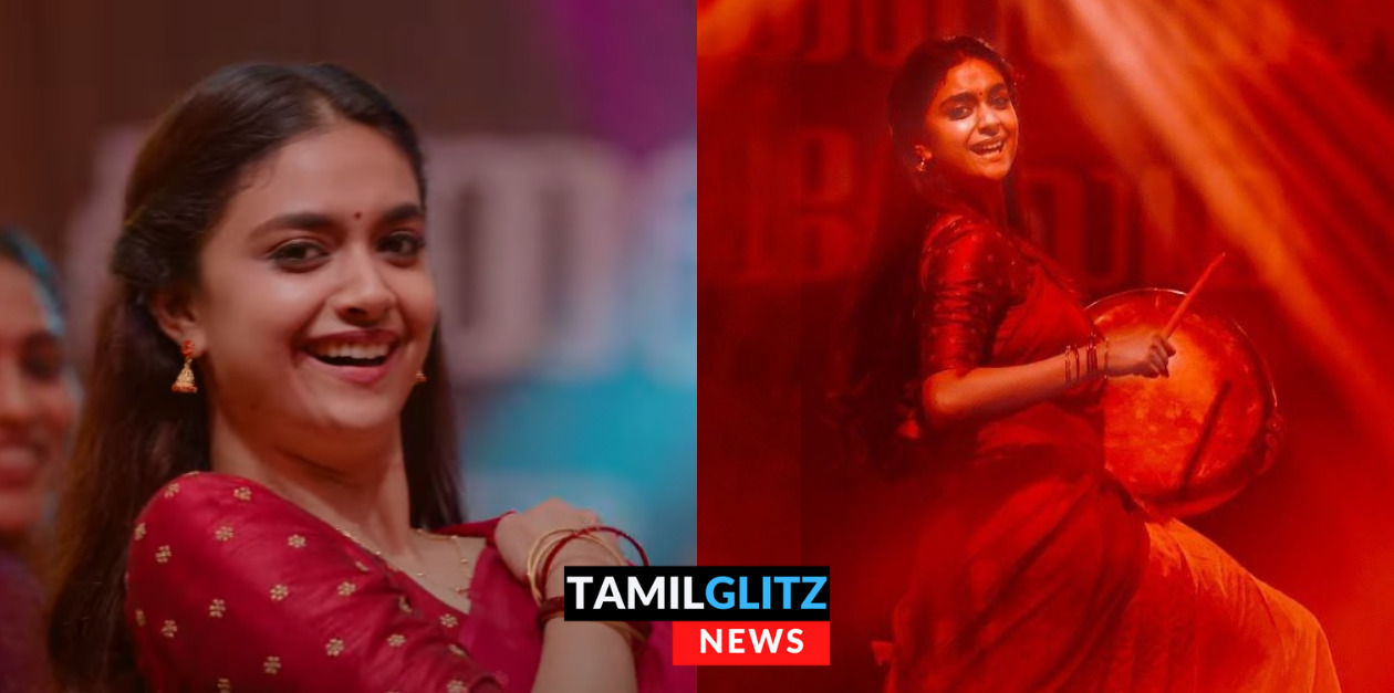 பறை இசைத்துக்கொண்டே வெறித்தனமாக ஆடிய கீர்த்தி சுரேஷ்.! மாமன்னன் படத்தின்அடுத்த சிங்கிள் இதோ.! 61
