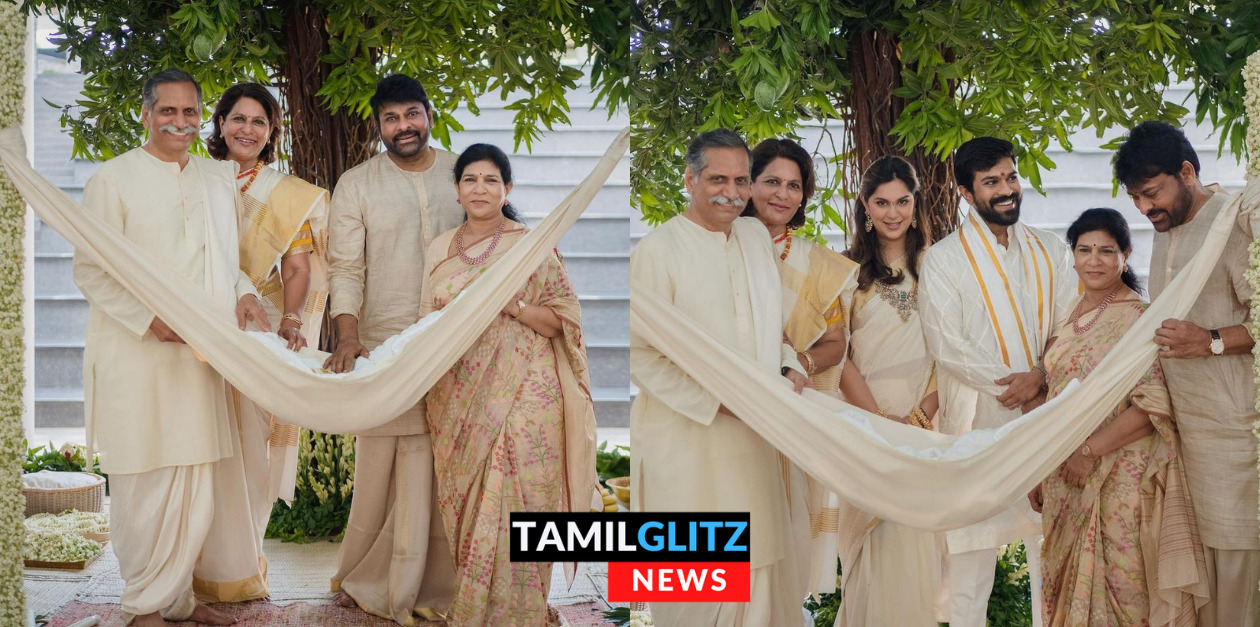 மகளுக்கு எளிமையாக பெயர் சூட்டு விழா நடத்திய ராம் சரண்.! வெளியான அழகிய புகைப்படங்கள்.! 195