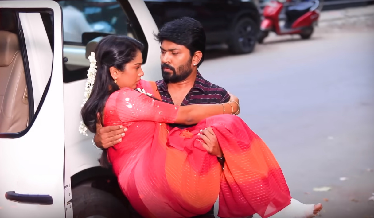 பால் காய்ச்சும் வீட்டில் நடந்த விபத்து.! ப்ரியாவை அழகாக தனது வீட்டிற்கே தூக்கி வந்த ஜீவா.! 3