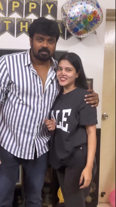 பிறந்தநாளில் காதலியை அறிமுகம் செய்த வானத்தை போல சீரியல் ராஜபாண்டி.! வீடியோ இதோ.! 7