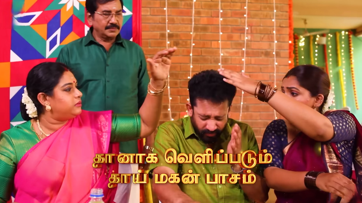மீண்டும் இணைந்த மனங்கள்.! தடுக்கி விழுந்த கோதையை தாங்கிப் பிடித்த தமிழ்..! அழகான ப்ரோமோ..! 3