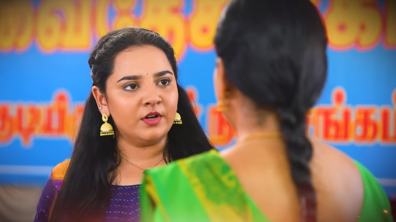 அம்மாவாக நின்ற ராதிகா.! தாமதமாக வந்த பாக்யா.! வார்த்தைகளால் காயப்படுத்தும் இனியா.! 3