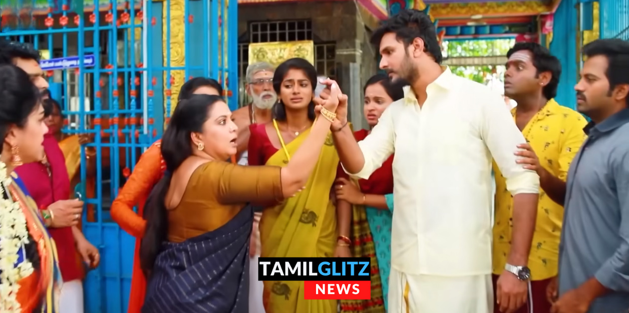 கண்ணம்மாவை அடிக்க பாய்ந்த சௌந்தர்யா..! தடுத்து நிறுத்திய பாரதி.! வேற லெவல் ப்ரோமோ.! 75