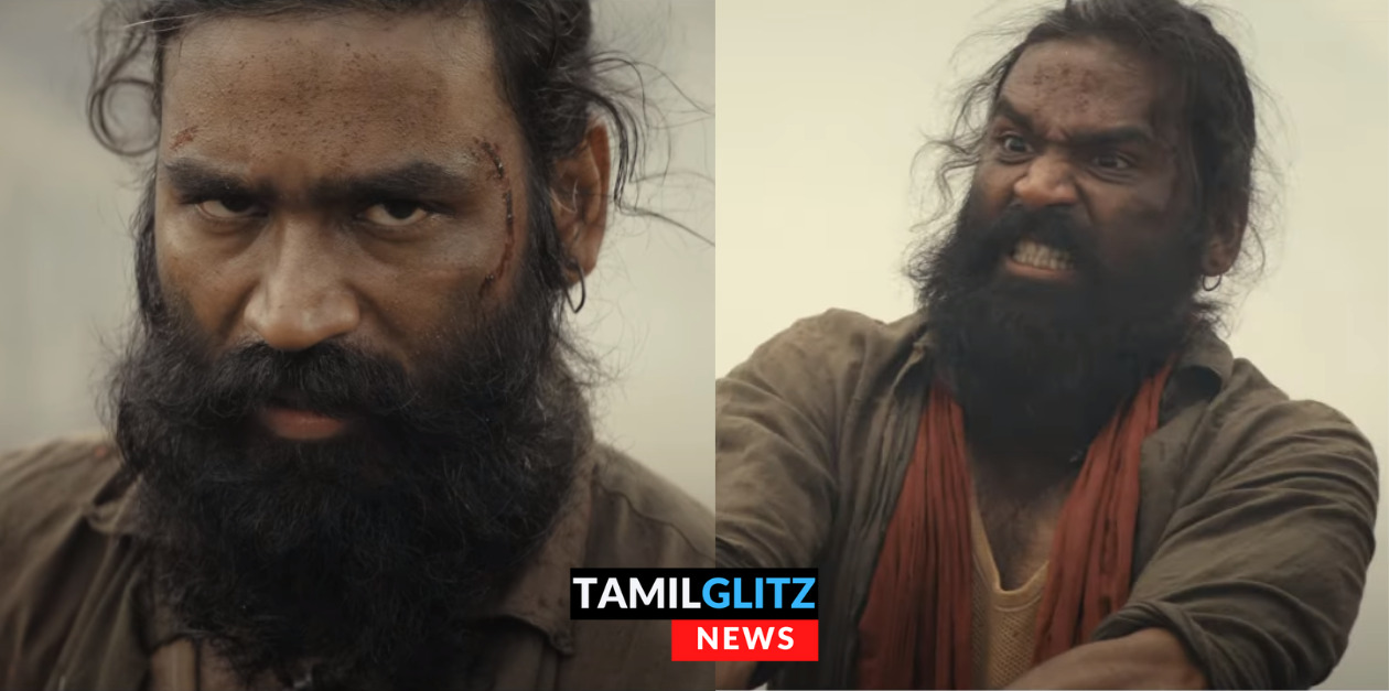 ஆங்கிலேயர்களை விரட்டி விரட்டி வெளுக்கும் தனுஷ்.! கேப்டன் மில்லர் படத்தின் டீசர் இதோ.! 35