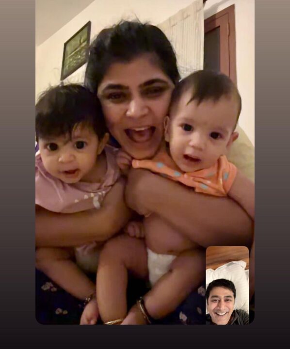 சின்மயின் இரட்டை குழந்தைகளை பார்த்து இருக்கீங்களா.? அதுக்குள்ள நல்லா வளந்துட்டாங்களே.! 21