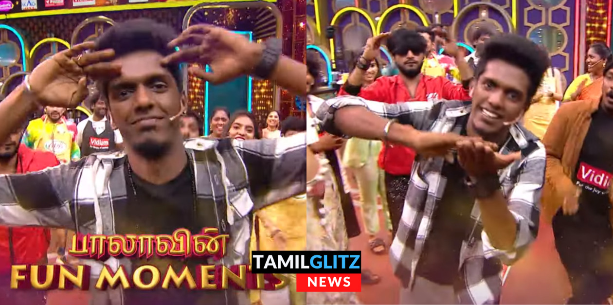 மீண்டும் குக் வித் கோமாளி நிகழ்ச்சிக்கு வந்த வெட்டுக்கிளி பாலா.! இந்த வாரம் செம்ம Fun இருக்க போகுது.! 109