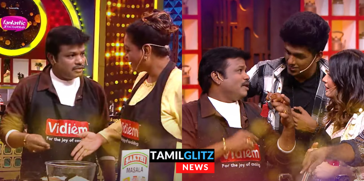 லட்டு செய்ய சொன்ன நடுவர்கள்.! பூந்தியே செய்ய தெரியாமல் முழித்து கொண்டிருக்கும் மதுரை முத்து.! 103