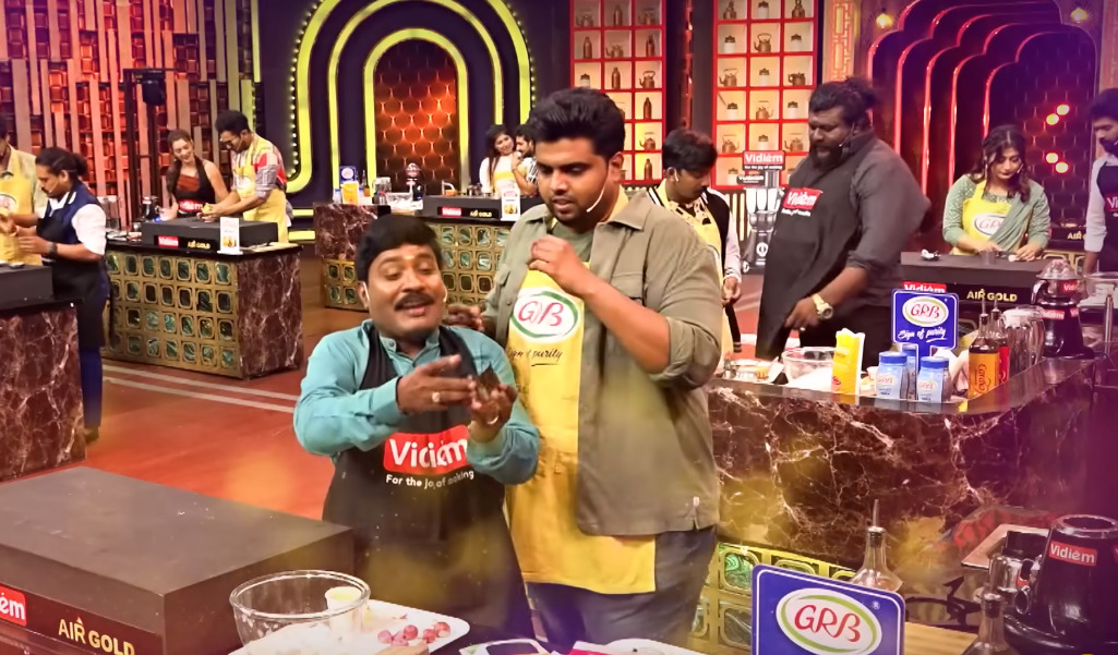 குழந்தைகள் விளையாடும் சொப்பு ஜாமனை வைத்து சமைக்க சொன்ன நடுவர்கள்.! செம்ம Fun-ஆ இருக்கே.! 3