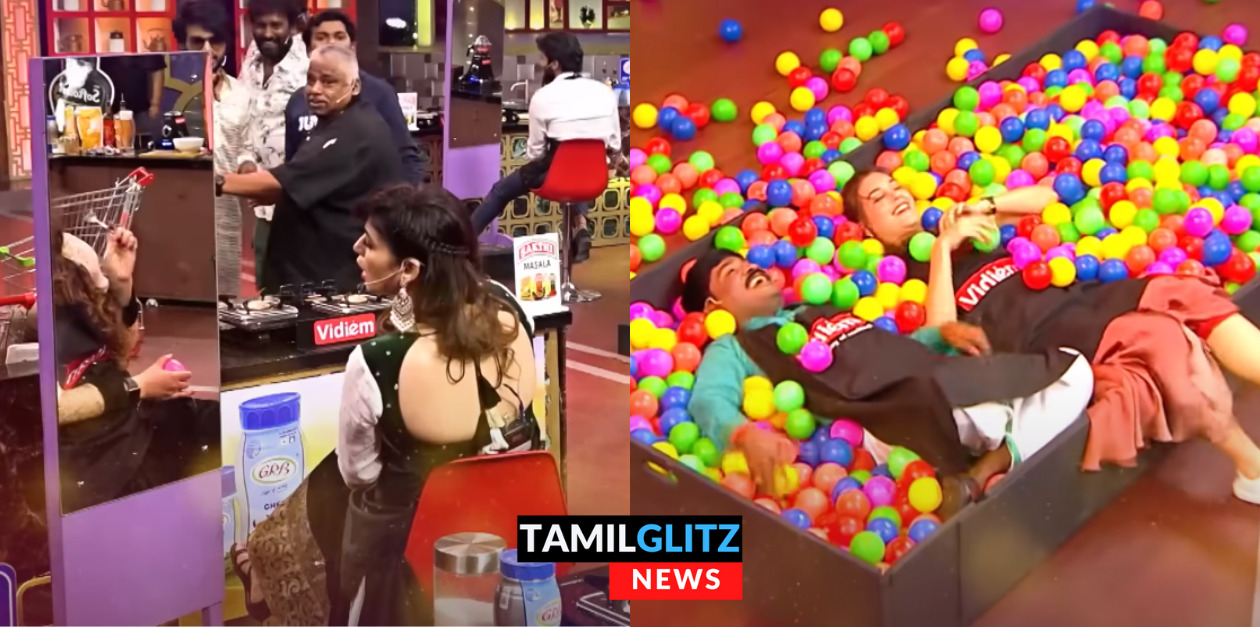 திரும்பி உட்கார்ந்து கண்ணாடியை பார்த்து சமைக்க சொன்ன நடுவர்கள்.! காமெடியான ப்ரோமோ.! 109