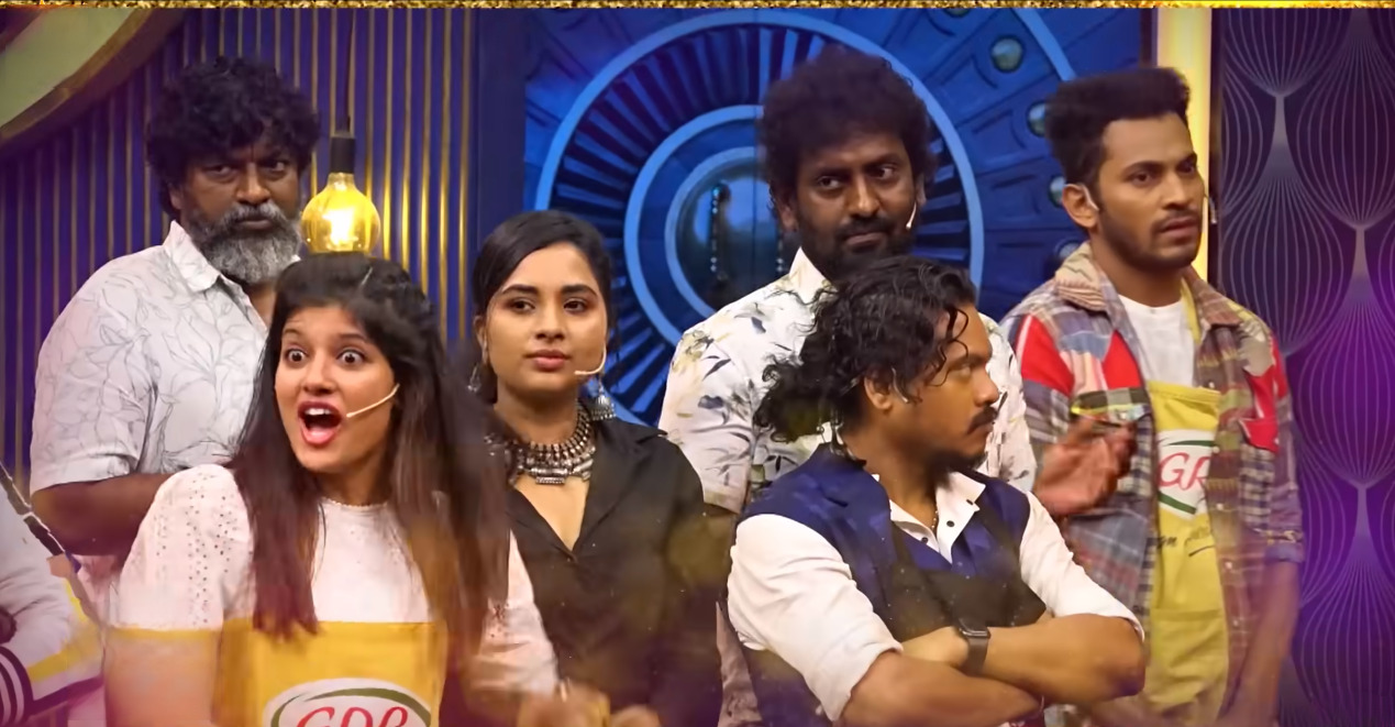 வெற்றி பெற்ற 6-வது போட்டியாளரை அறிவித்த வெங்கடேஷ் பட்.! துள்ளி குதித்த கோமாளிகள்.! 3