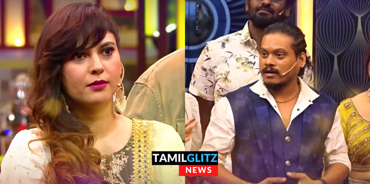 புகழையும் ஸ்ருஷ்டியையும் ஒண்ணா பாக்க முடில.! வைல்ட் கார்டு என்ட்ரியில் காண்டான ஷெரின்.! 45