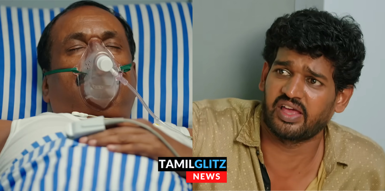 மாமா ஐஸ் பெட்டிக்கு சொல்லிடவா? உயிருக்கு போராடும் குணசேகரனிடம் Thug Life செய்யும் கரிகாலன்.! 13