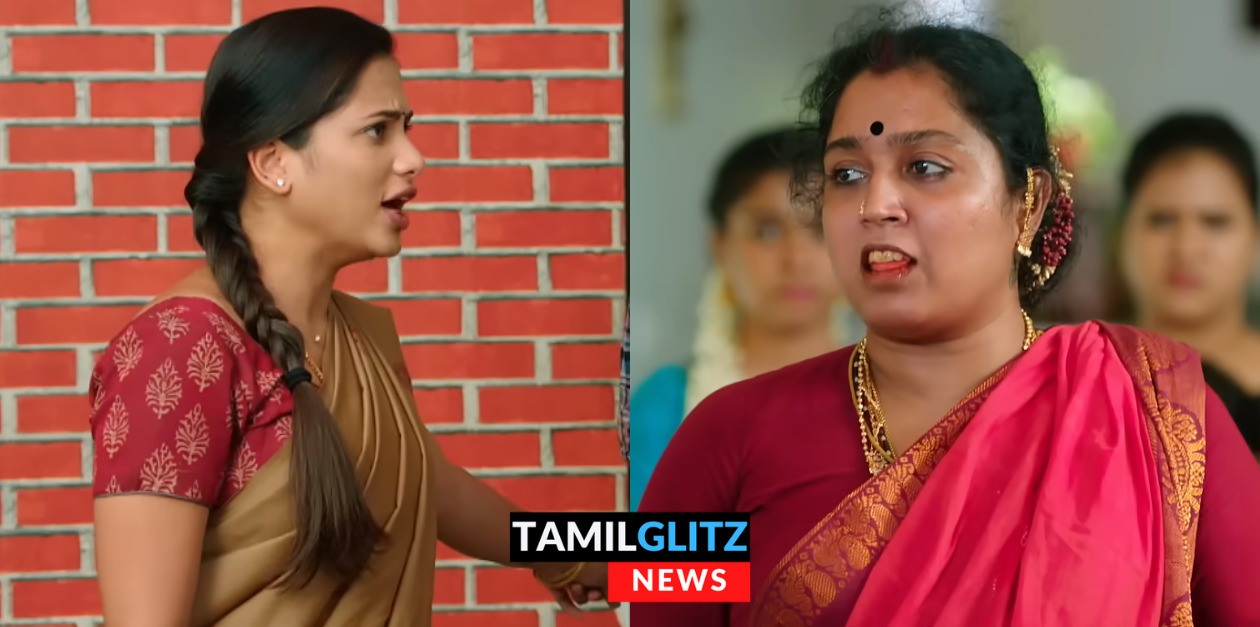 "ஹே சும்மா கத்தாம வீட்டை விட்டு வெளிய போ" ஜான்சி ராணியை அடித்து துரத்தும் ஜனனி 61
