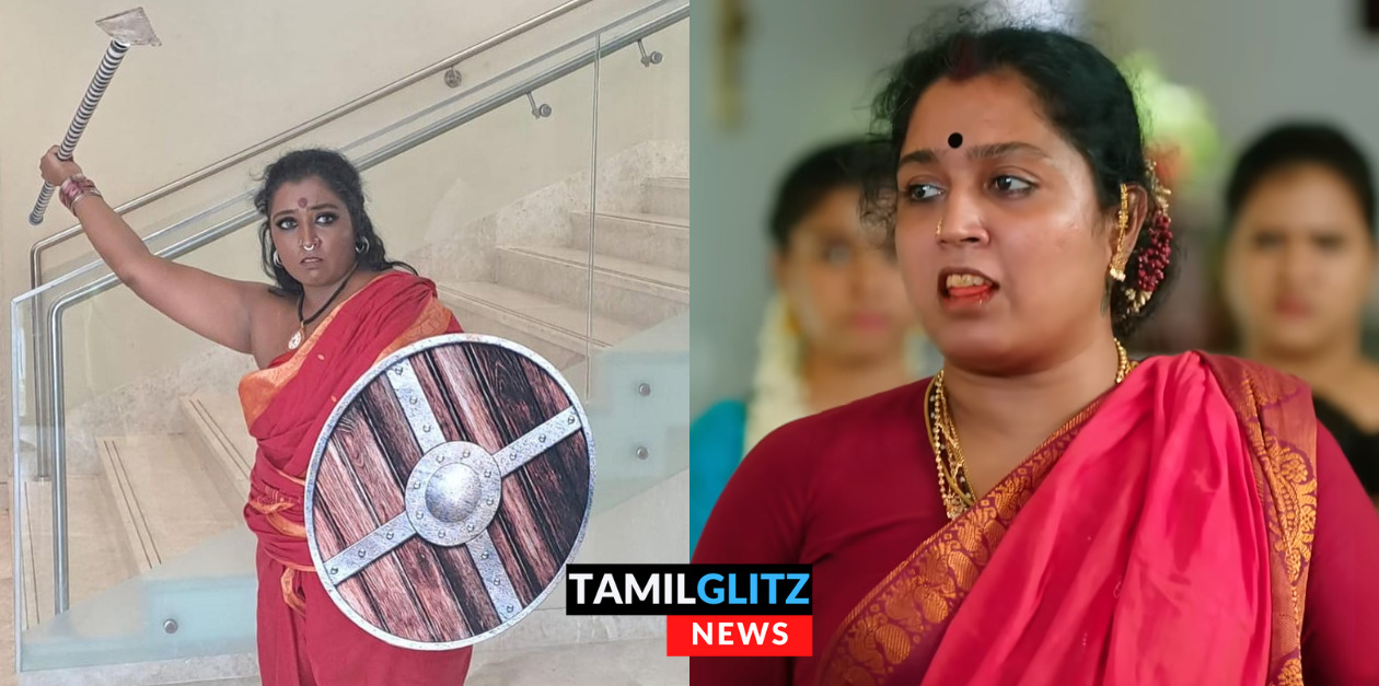 வேலு நாச்சியாராக மாறிய எதிர்நீச்சல் ஜான்சி ராணி.! வைரலாகும் புகைப்படங்கள் இதோ.! 99