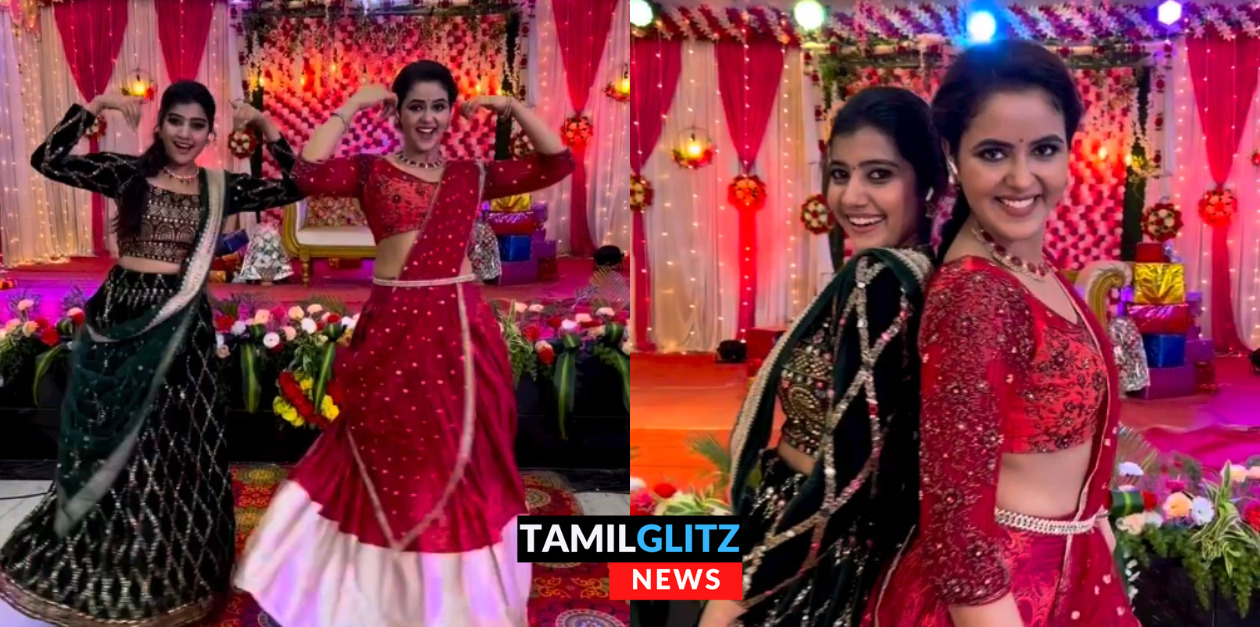 மயில்கள் போல ஆடிய கயல் சைத்ரா மற்றும் அபிநவ்யா.! அக்காவும் தங்கச்சியும் Cute-ஆ ஆடுறாங்களே.! 51