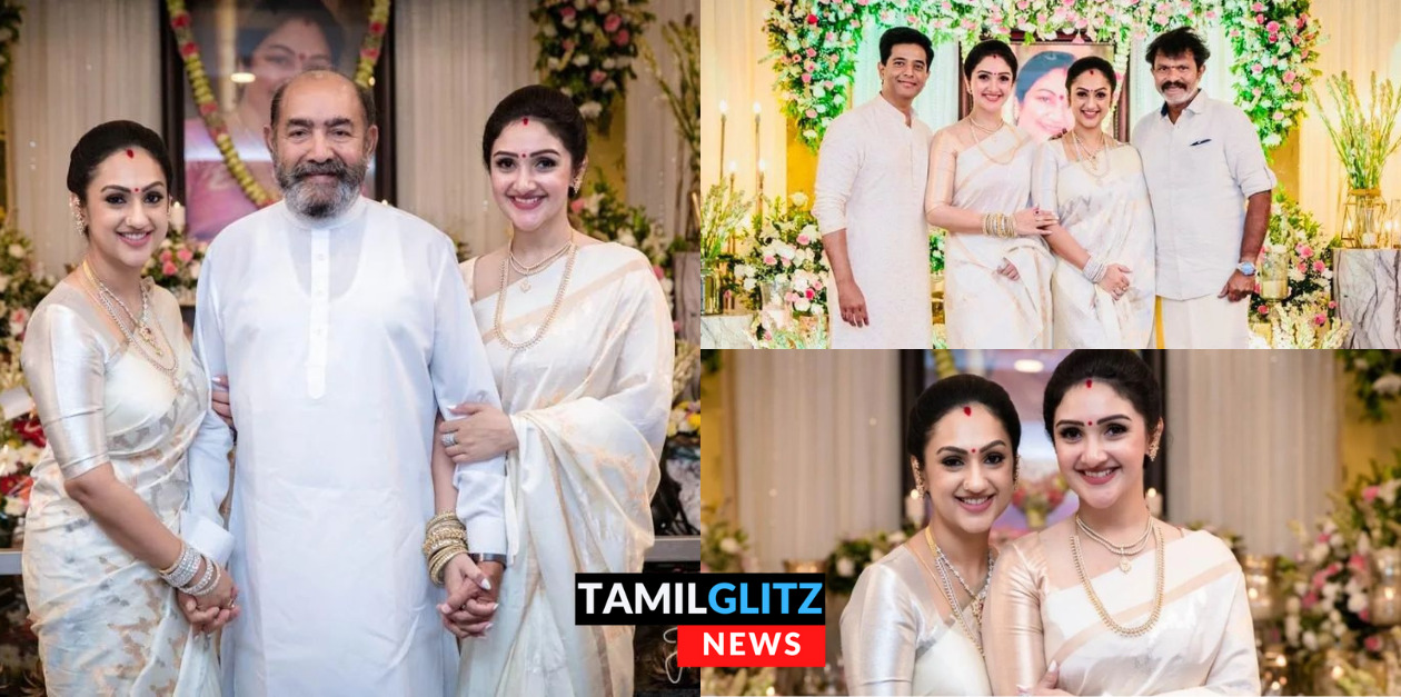 நடிகை மஞ்சுளாவின் 10-வது நினைவு நாள்.! குடும்பத்துடன் அஞ்சலி செலுத்திய நடிகர் விஜயகுமார்.! 93