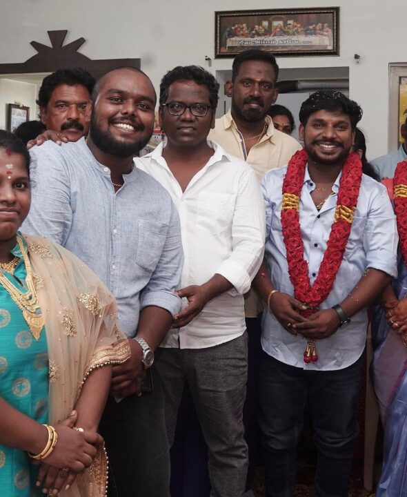 விஜய் டிவி பிரபலம் நாஞ்சில் விஜயனுக்கு வீட்டிலேயே எளிமையாக நடந்த நிச்சயதார்த்தம்.! 5