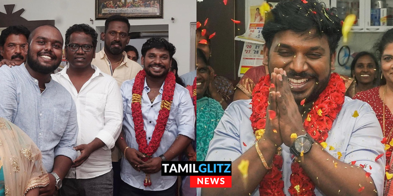 விஜய் டிவி பிரபலம் நாஞ்சில் விஜயனுக்கு வீட்டிலேயே எளிமையாக நடந்த நிச்சயதார்த்தம்.! 33