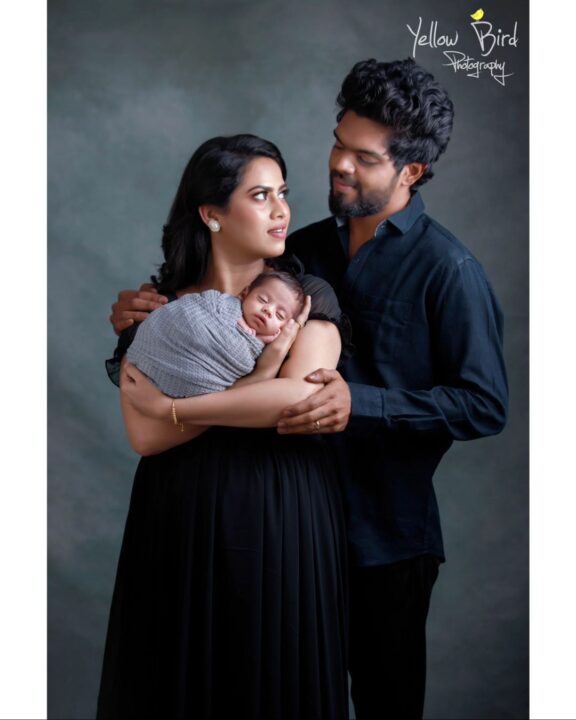 6 வருடங்களுக்கு பின் பிறந்த மகன்.! முகத்தை முதல் முறையாக காட்டிய பாண்டவர் இல்லம் அனு.! 7
