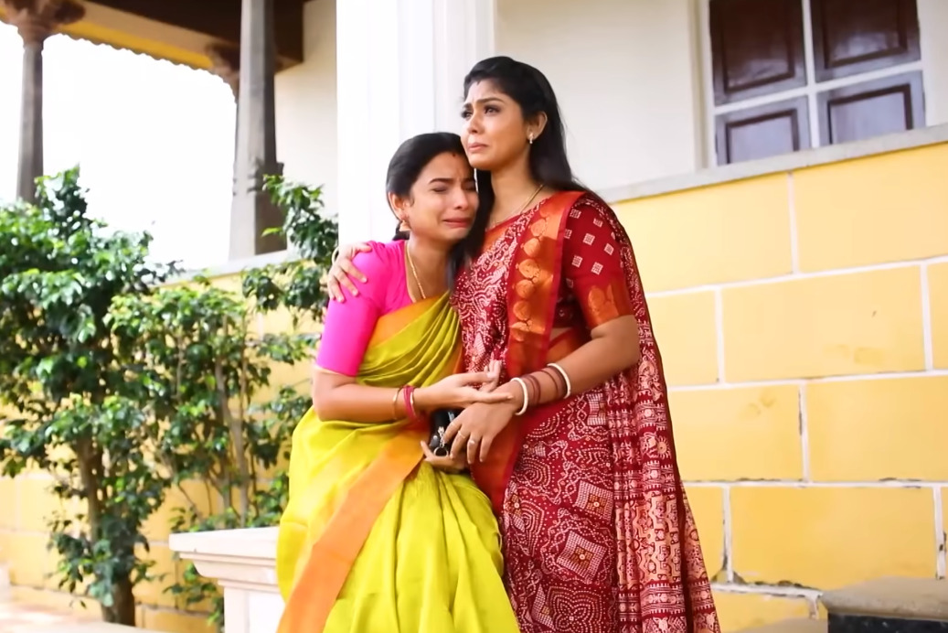 ஐயோ அக்கா உங்களுக்கா இப்படி ஒரு நிலைமை.! முல்லையிடம் உண்மைகளை போட்டு உடைத்த மீனா.! 3