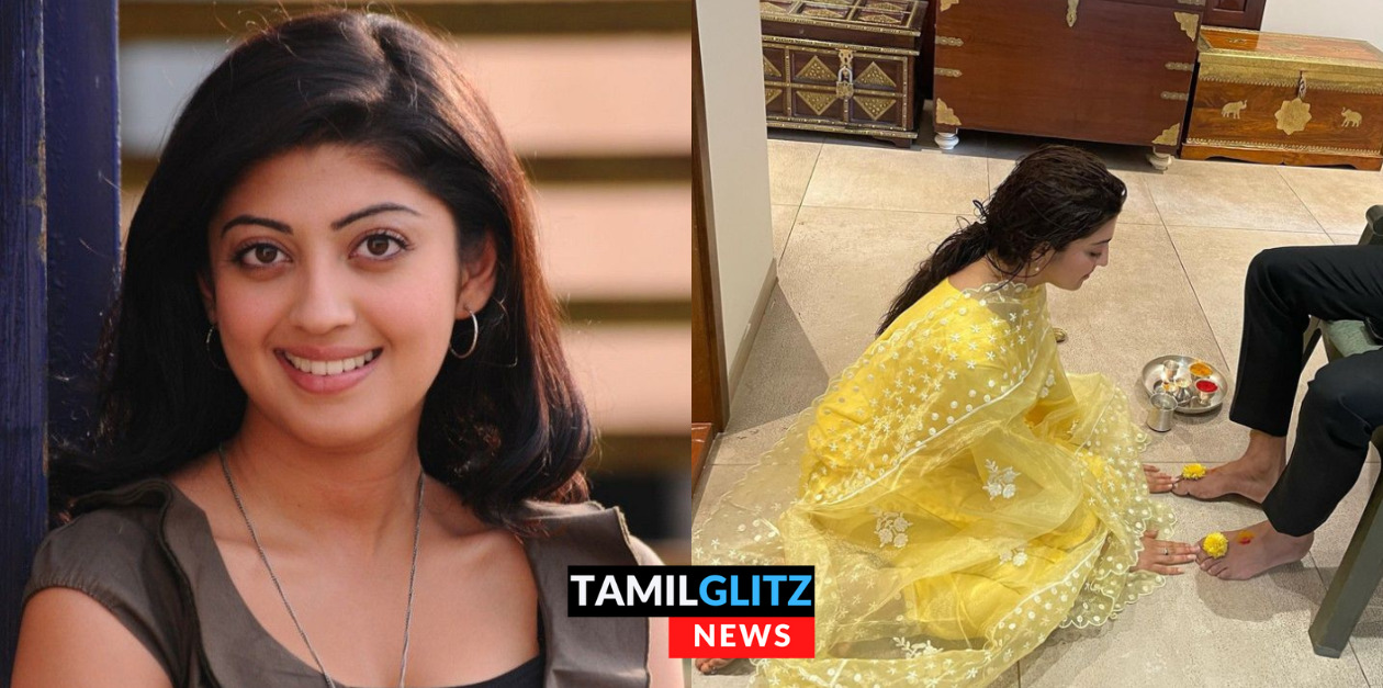 கணவருக்கு பாத பூஜை செய்த சகுனி பட ஹீரோயின்.! ட்ரோல் பண்ணிக்கோங்க கவலை இல்லை.! 51